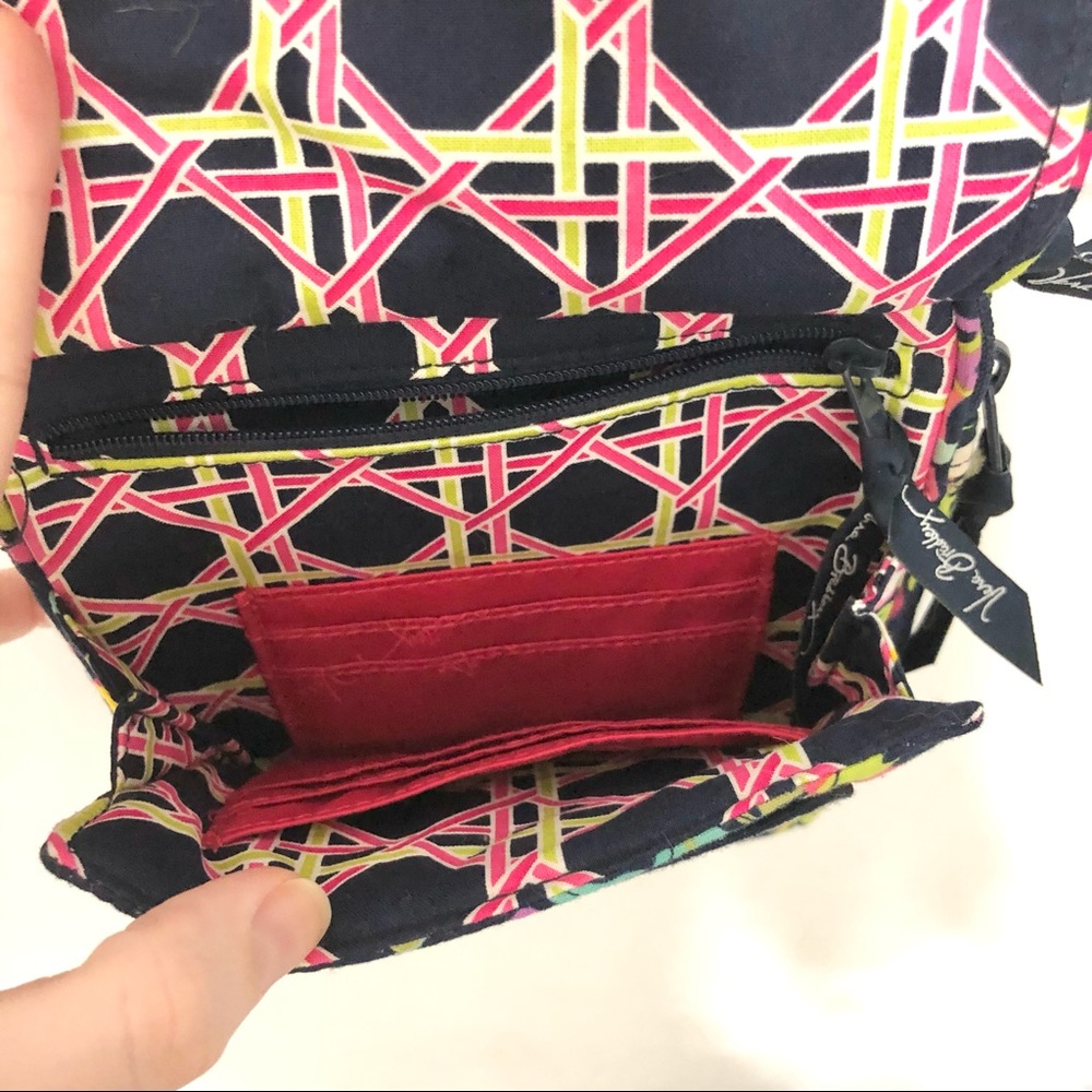 Vera Bradley small navy crossbody purse - Picture 2 of 4
